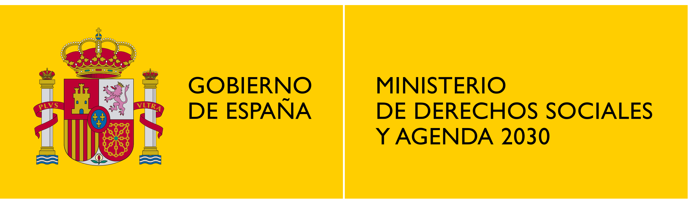 Logotipo Ministerio de derechos sociales y agenda 2030